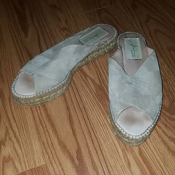 Gaimo Rolling Espadrilles mules made in Spain Sz 9.5
