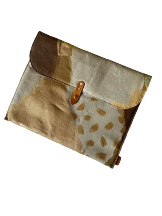 Hand Painted Canvas Lisa Calliet-Bois Laptop Bag
