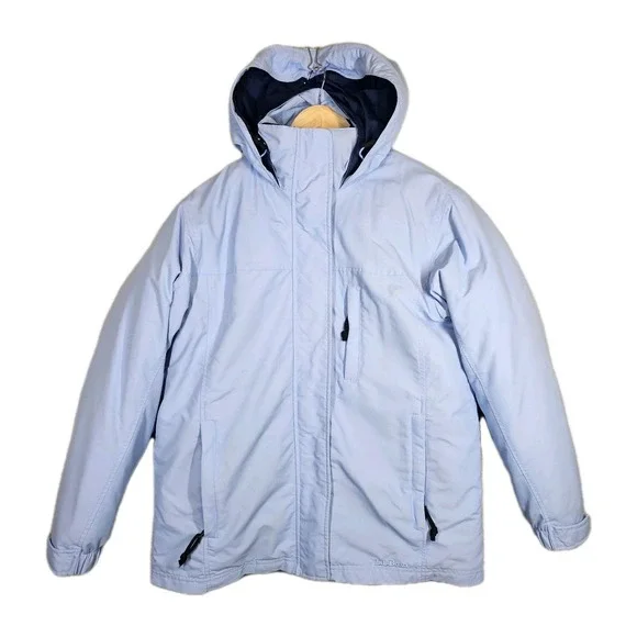 LL Bean‎ Hooded Removable Lining Winter Coat Chore Gorpcore Active Athletic PS