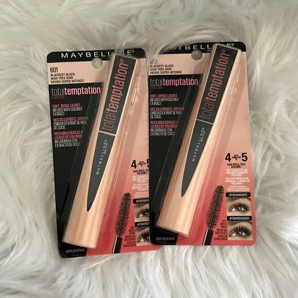 Maybelline Total Temptation Mascara #601 Blackest Black
