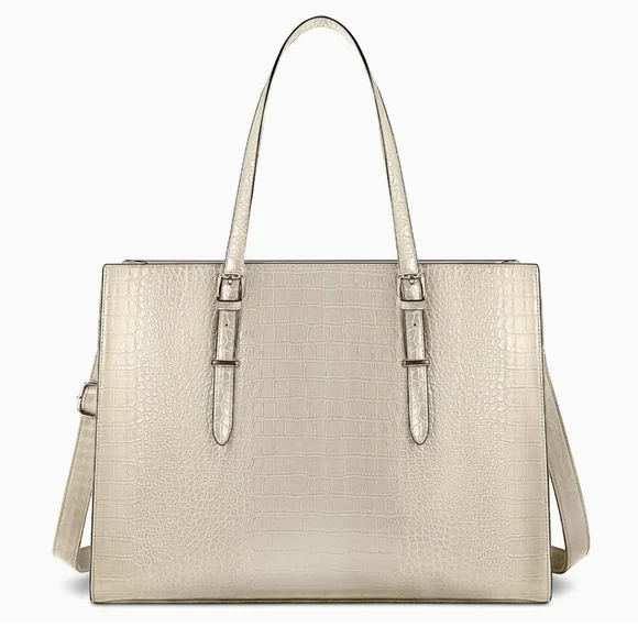 Women's 15.6 inch Laptop Bag Waterproof Tote Bag Professional Shoulder B…