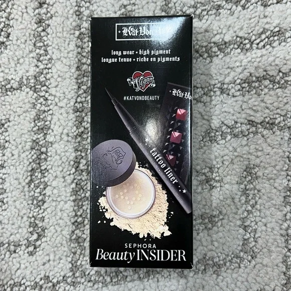 Sephora Beauty Insider Kat Von D Birthday 3 Pc Gift Set (BNIB)
