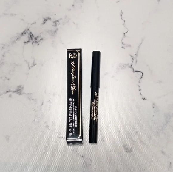 KVD Beauty Tattoo Pencil Liner in TROOPER BLACK Mini Travel Size 0.01234 oz