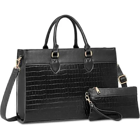 Laptop Bag for Women 15.6 inch Work Tote Bags for Women Large