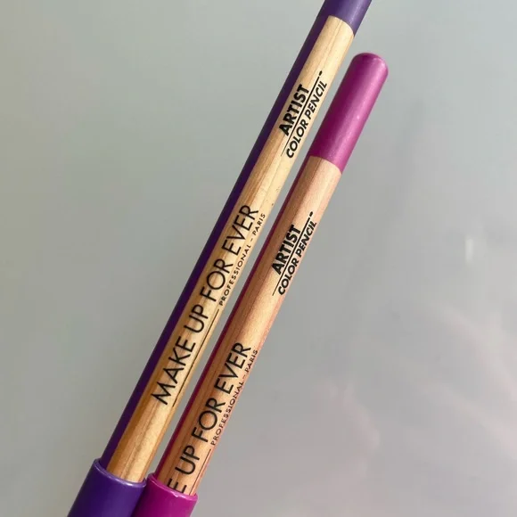 Makeup Forever Artist Color Pencils Magenta and Violet