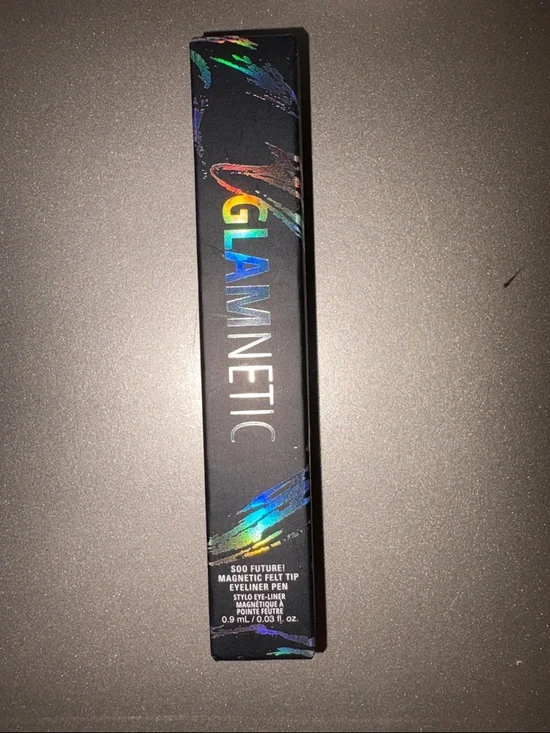 GLAMNETIC Magnetic Felt Tip Eyeliner - Black Open Box