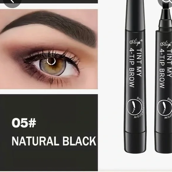 4 Tip Split Eyebrow Pencil for Simulated Natural Brows