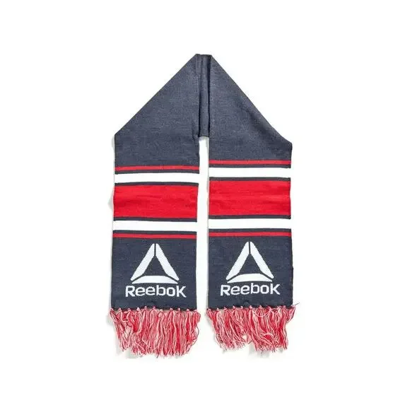 Reebok Fringe Scarf Red White Blue