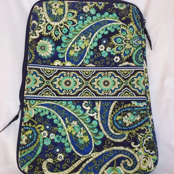 VERA BRADLEY Computer Laptop Tablet Soft‎ Cloth Case Rhythm And Blues Pattern