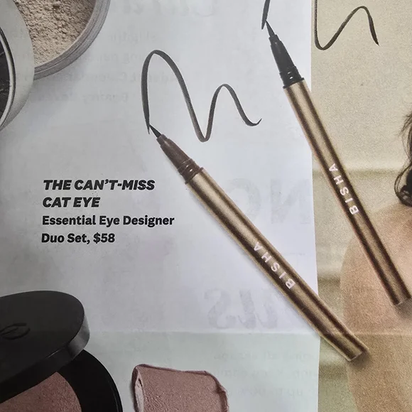 BISHA Essential Eye Designer Duo Set Liquid Liner