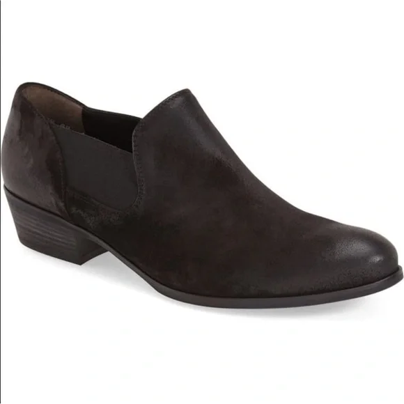 EUC - Paul Green Faith Slip on Suede Ankle Boots - Size 4.5/US7