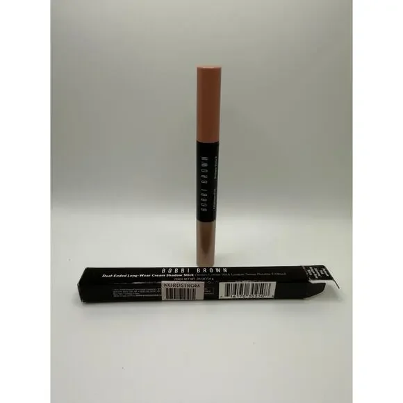 Bobbi Brown Dual-Ended Long-Wear Cream Shadow Stick Platinum Pink Antique Rose