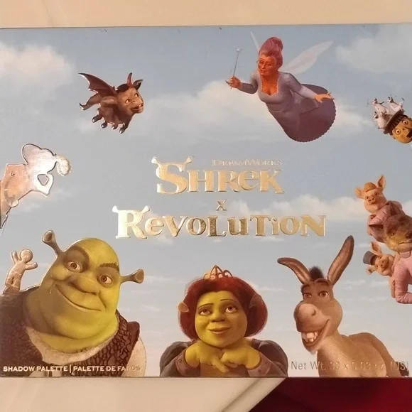 Dreamworks Shrek x revolution eye palette