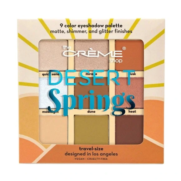 The Crème Shop Desert Springs Eyeshadow Palette