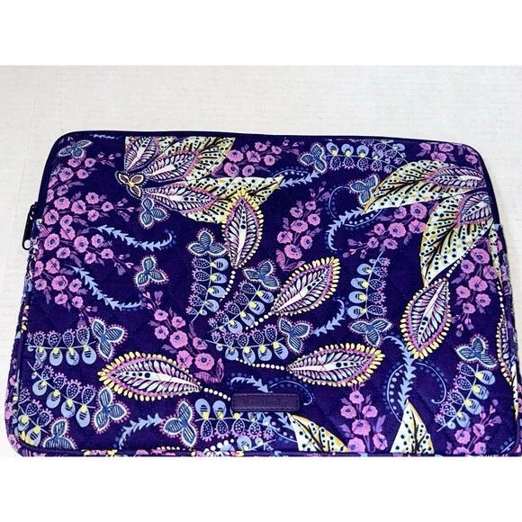Vera Bradley Purple Laptop Case Padded