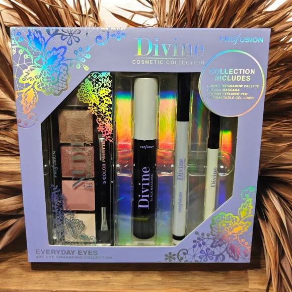 Profusion Divine Cosmetic Collection - Nude 4pc Eye Enhancing‎ Collection - NIB