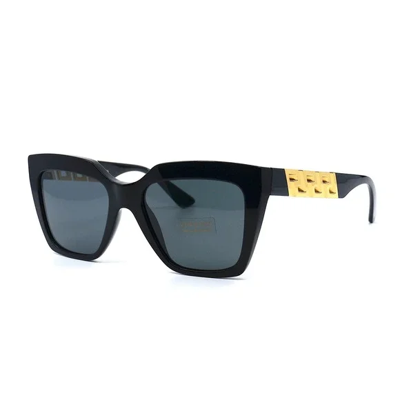 VERSACE VE4418 GB1/87 Black Dark Grey Sunglasses – 100% Authentic