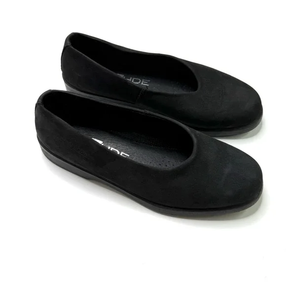 Rohde Black Shoes Slip-ons‎ Ballet Flats Womens Size US 6, UK 4 Germany Made