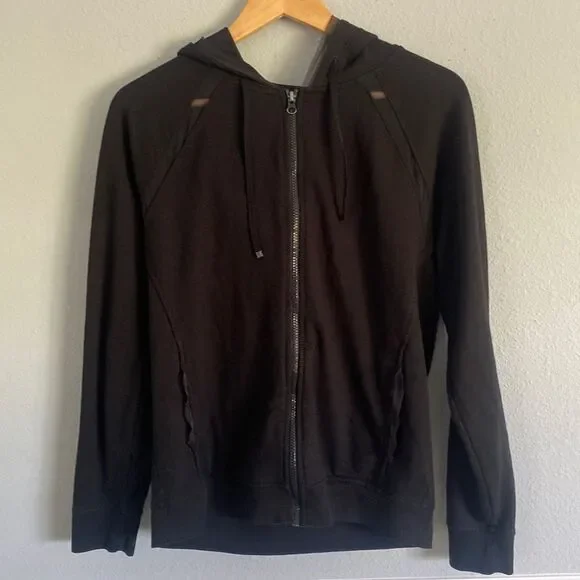 Victoria’s Secret Sport Black Hooded Jacket