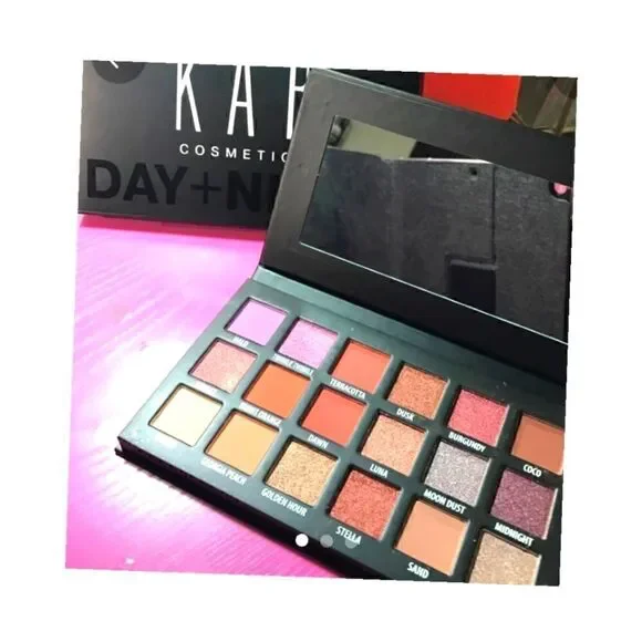 KAB Cosmetics Day & Night Palette 18 Shades MSRP $52