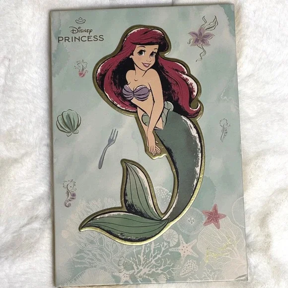New Disney Princess Ariel Little Mermaid Eyeshadow Palette with mirror