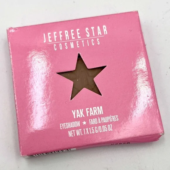 Jeffree Star Cosmetics Eye‎ Shadow Artistry Singles Yak Farm 0.05 Oz. NEW