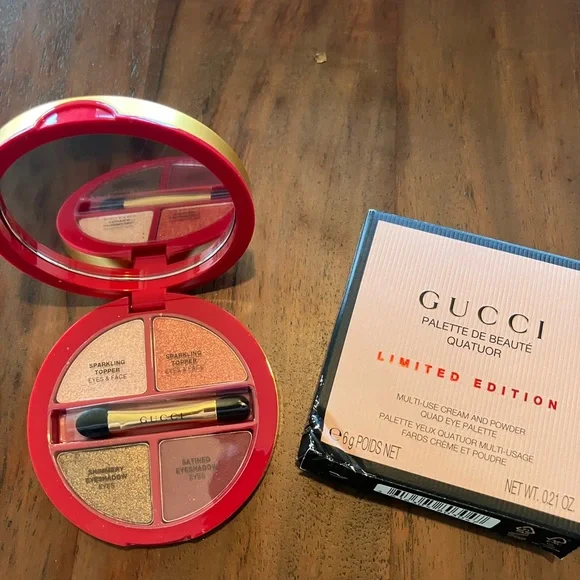 Gucci Limited Edition Women Makeup Eyeshadow Palette AUTHENTIC