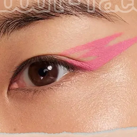 About Face by Halsey Matte Fluid Eye Paint Eyeshadow In La Zona Rosa
