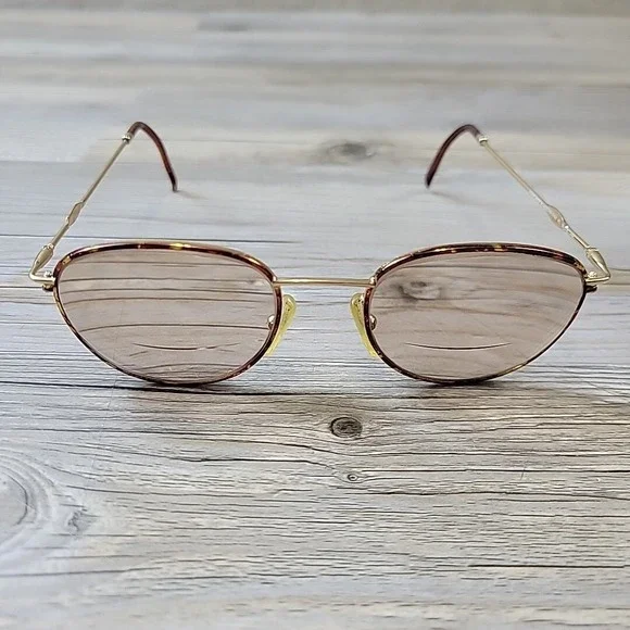 Vintage Carrera 5763 41 Sunglasses Tortoise‎ - Gold Panto Round FRAMES ONLY Rare