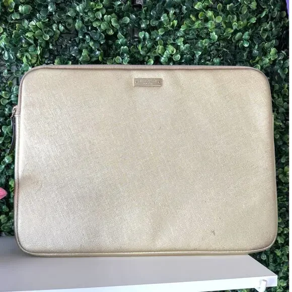 Kate Spade New York Gold Laptop Sleeve Case