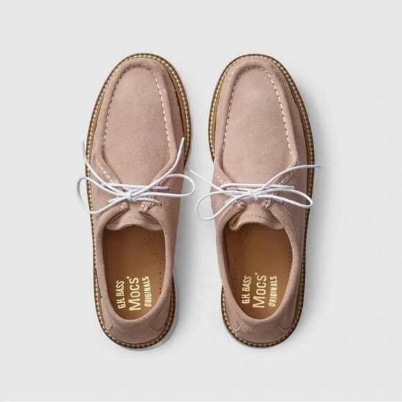 G.H. Bass Women’s Wallace Pink Lug Moc