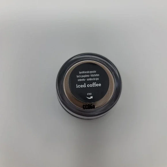 BareMinerals Bare Escentuals Eyecolor Makeup Powder ICED COFFEE RARE 0.01 oz New