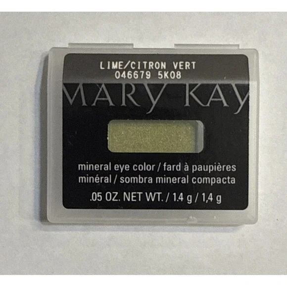Mary Kay Mineral Eye Color Shadow Lime Citron Vert‎ 046679 .05 oz. DISCONTINUED
