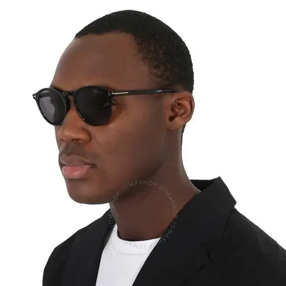 💎✨NEW✨💎NWT Tom Ford Aurele Smoke Oval Unisex Sunglasses