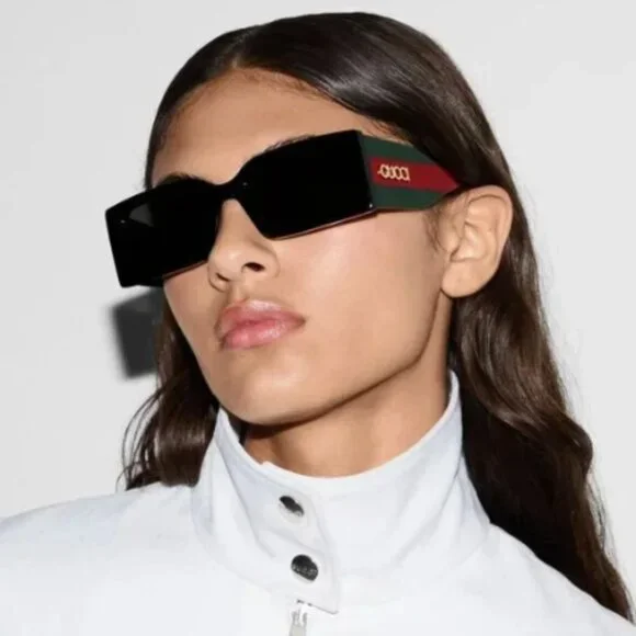 NEW GUCCI GG1860S 003 BURGUNDY/BLUE UNISEX SUNGLASSES GUCCI