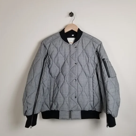 GU X Rokh Quilted Zip Jacket Small