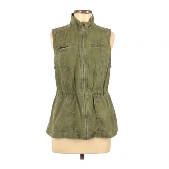 Merona Green Utility Vest Size XS