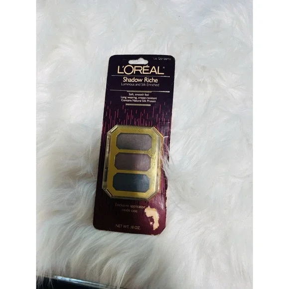 L'Oreal Vintage Shadow Riche LES Gongardo Eye Shadow Trio NOS