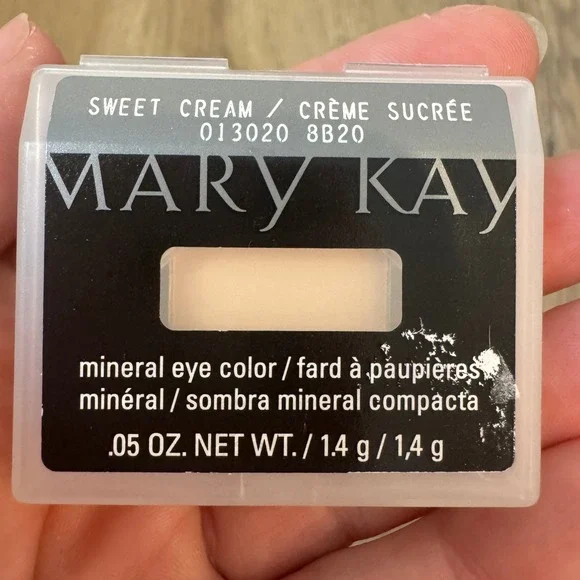 Mary Kay Mineral Eye Color Sweet Cream Matte Eyeshadow 0.05 oz 013020 8B20