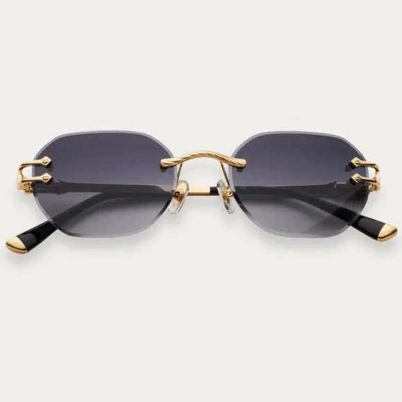 JAMES ORO Cavier Rimless Sunglasses - Collection i - Unisex
