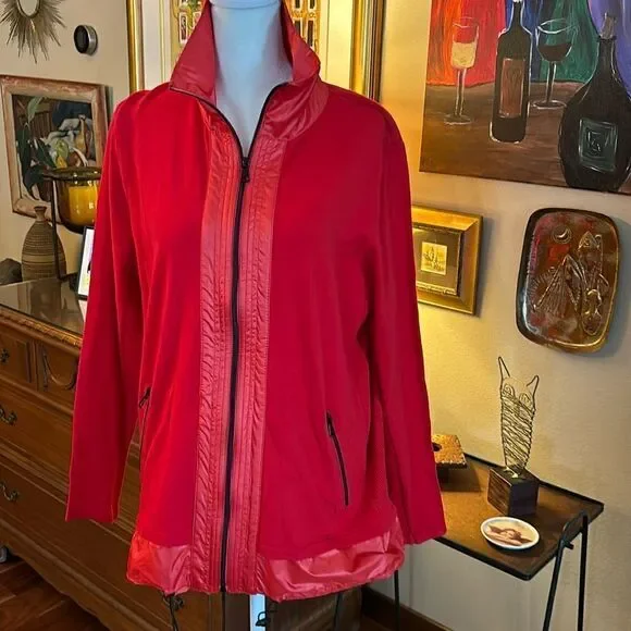 Chico's Zenergy Becca Fabric Mix Jacket - 2, Large