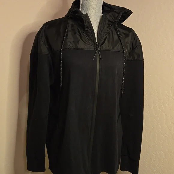 TEC-ACTIVE Full Zip Hooded Sweatshirt Jacket