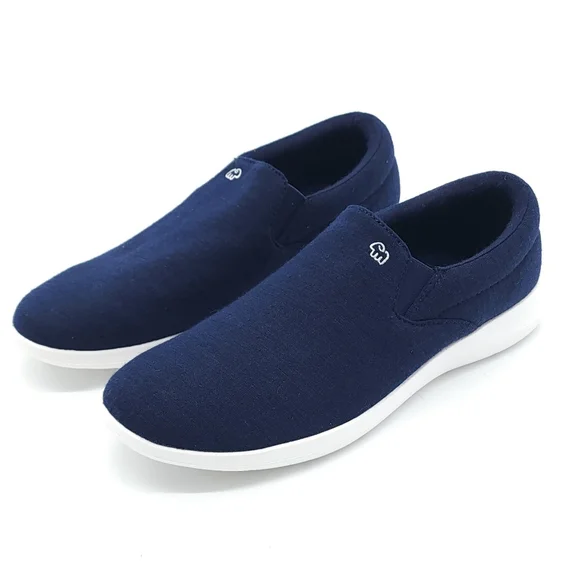 Merinos Women’s Slip-On Warm Winter Shoes Size 12 Blue Comfy Slippers