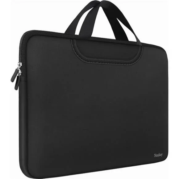 Laptop Sleeve Bag 15.6 Inch, Durable Traveling Briefcase Handle Bag & with