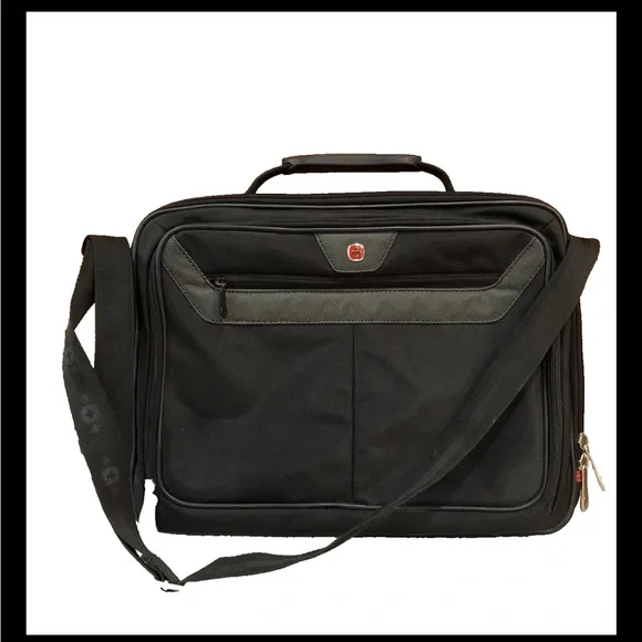 Wenger Swiss Army Shoulder Attaché Case EUC Very Stylish, Good Quality, Durable