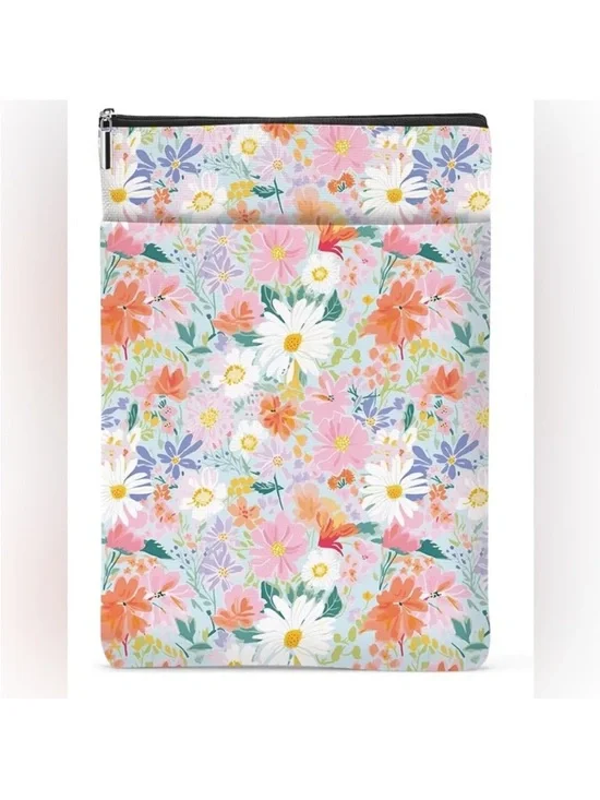 Floral Zip Pouch NEW - Pastel Multicolor