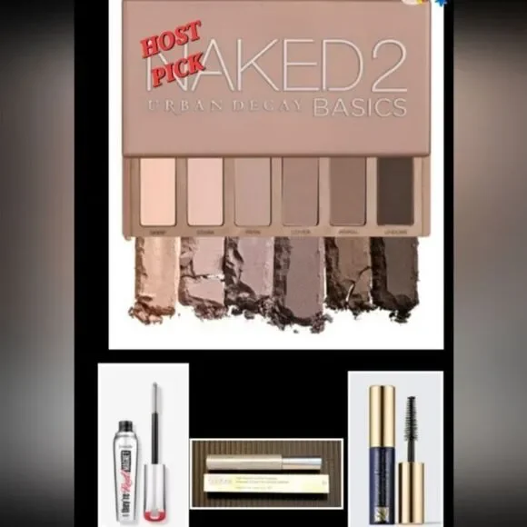Urban Decay Eyeshadow Pallet & Professional Mascara