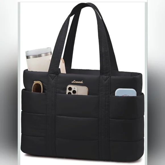 Lovevook Large Quilted Puffer Tote