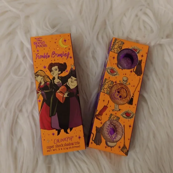 🖤FIRM! NWT COLOURPOP X DISNEY HOCUS POCUS TROUBLE BREWING SUPER SHOCK SHADOW