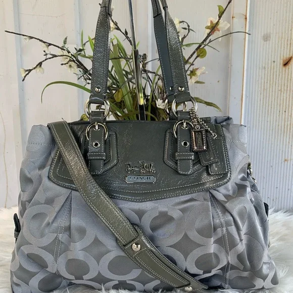 Coach Madison Sabrina Signature Satchel Bag